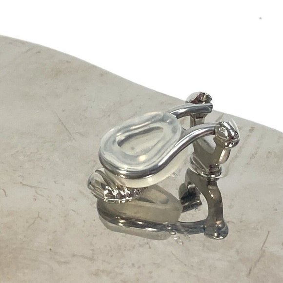 GUCCI Interlocking G Accessories Earrings Metal Silver - Picture 12 of 13